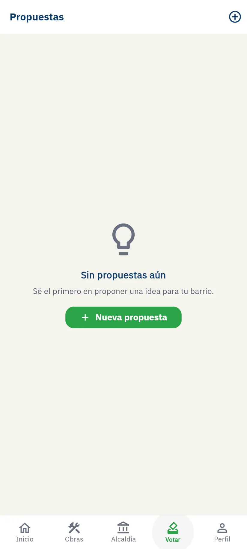 Módulo de propuestas y votación ciudadana
